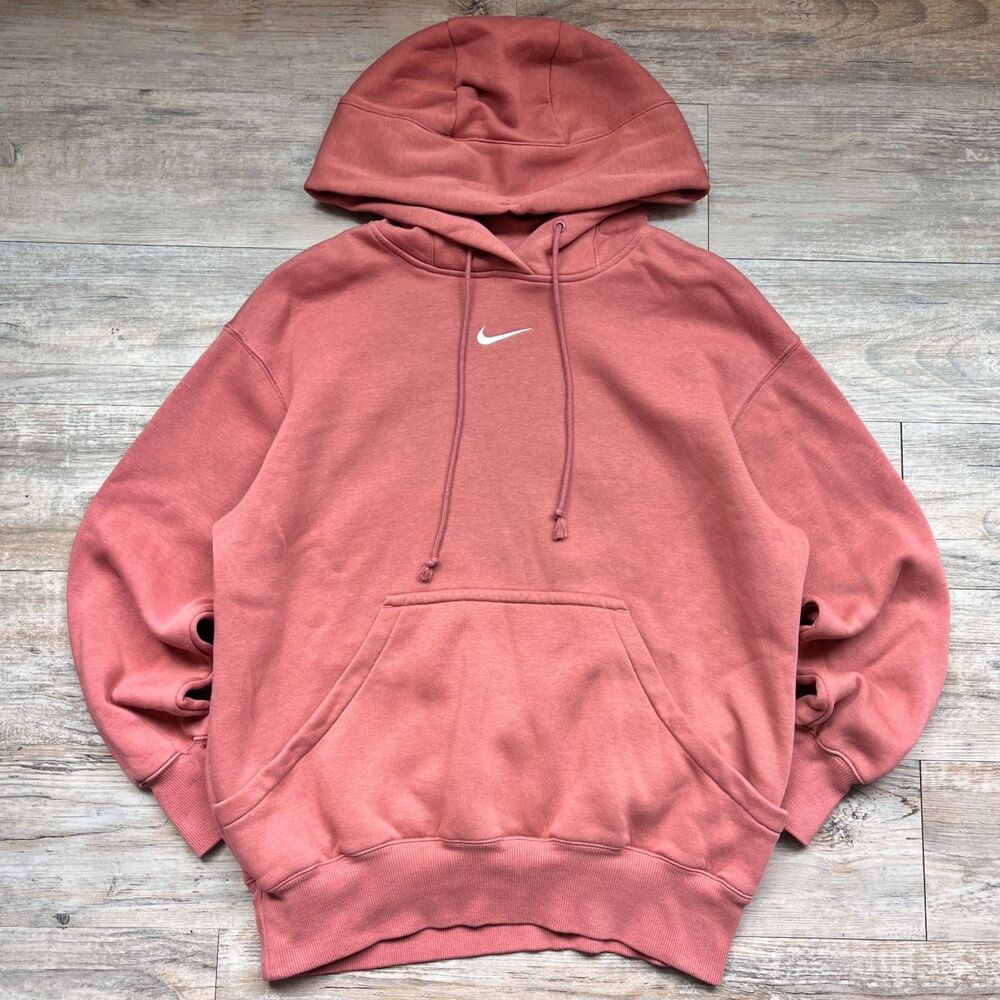 Nike Sportswear Phoenix Fleece Women's Oversized Pullover Hoodie XS Hoodie Pink
